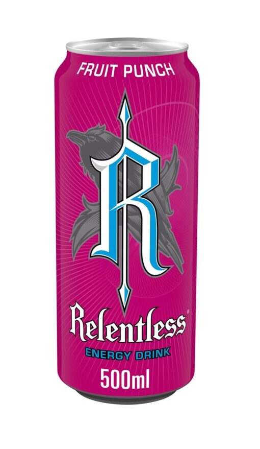 0397e6fd-8fc6-4111-88ce-d64dbd8f9814.jpg Relentless Fruit Punch Energy Drink 500ml Can