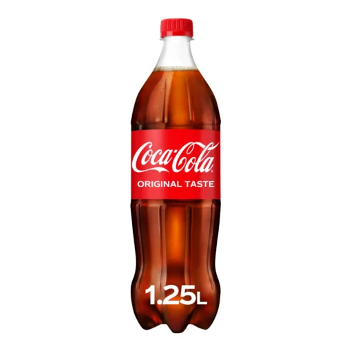 Coca-Cola Plastic Bottles 1.25 liters