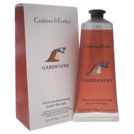 Crabtree & Evelyn Gardeners Ultra-Moisturising Hand Therapy Hand Cream for Women, 3.5 Oz