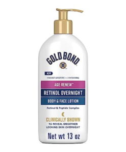 gold-bond-age-renew-retinol-overnight-body-face-lotion-13-oz-anti-aging-moisturizer-for-visibly-plumper-smoother-skin-24-hr-hydration-non-irritating-non-greasy-dermatologist-tested-unscented