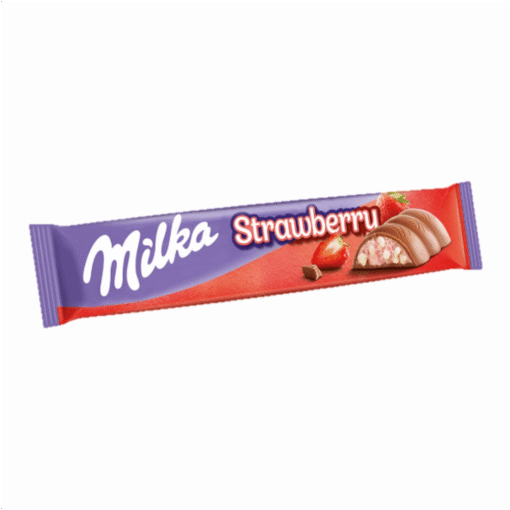 Milka Strawberry Chocolate Bar