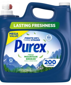 Purex Fresh Mountain Breeze Liquid Detergent, 225 fl oz, 200 loads