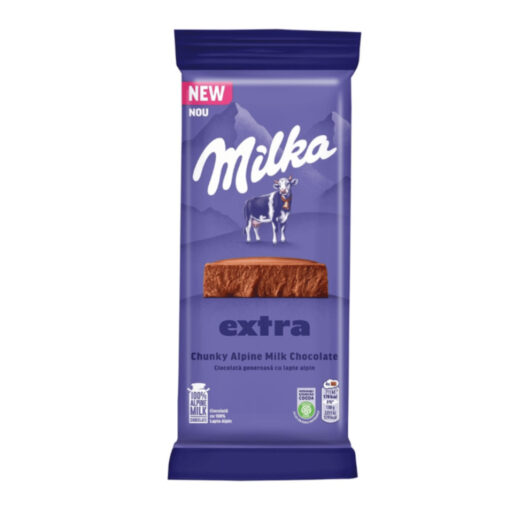 Milka Extra Chunky Alpine Milk Chocolate