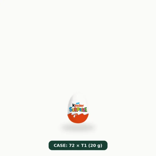 Kinder Surprise Egg T1x72 International